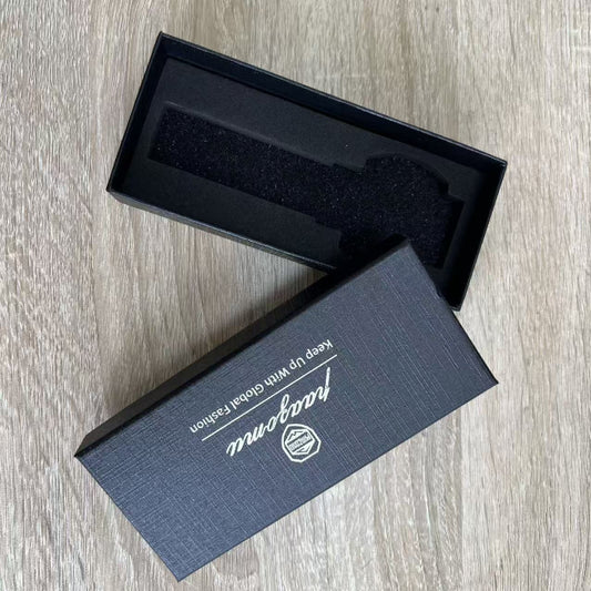 Waterproof watch gift box with sleeve and brand printed card