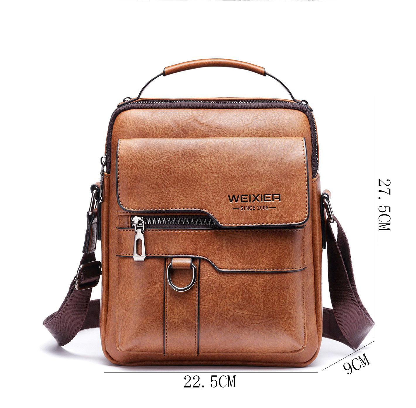 Men's PU Leather Shoulder Bag