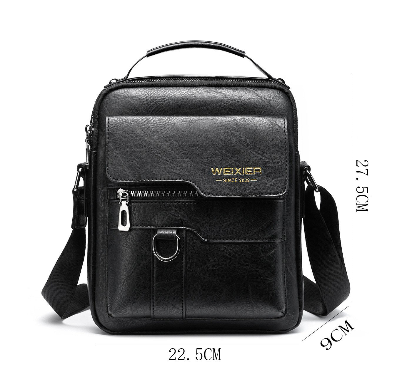 Men's PU Leather Shoulder Bag
