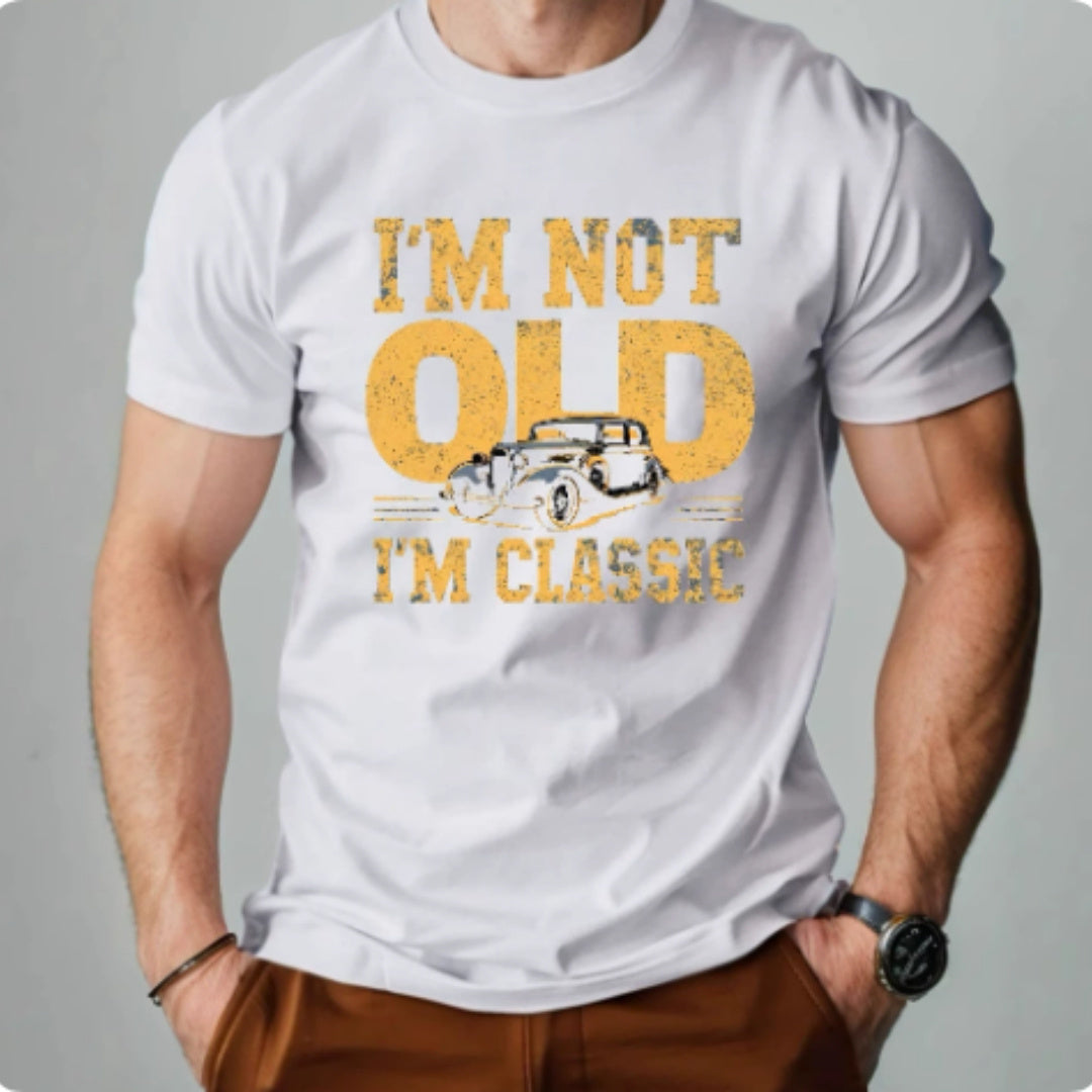Men's Short-sleeved Printed T-shirt
