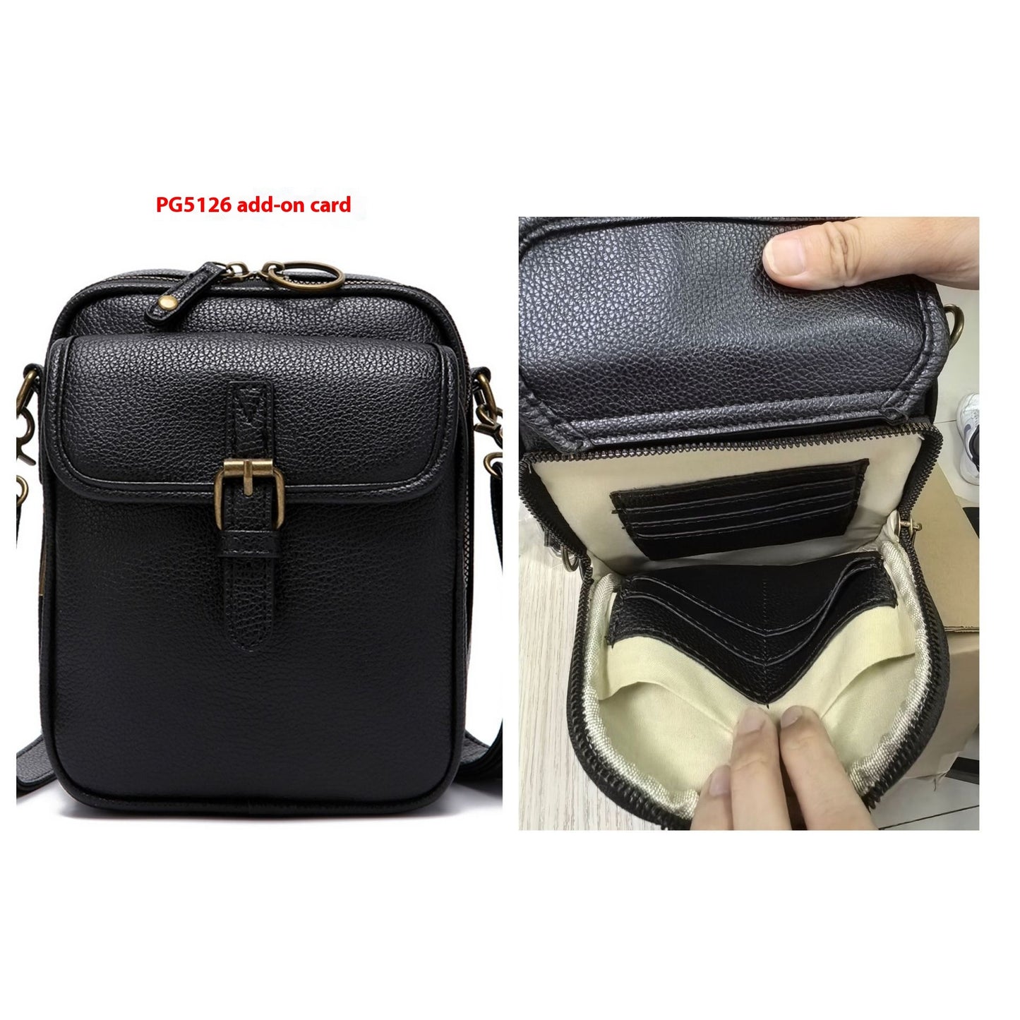 Unisex Vintage Large Capacity Messenger Bag Storage Bag With 10 Card Inserts Casual Backpack Women's Bag Retro Backpack Large Capacity Travel - YAXSO