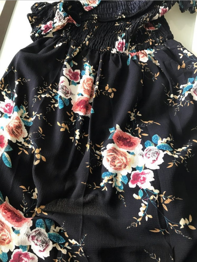 Boho Style Off-Shoulder Long Summer Beach Dress