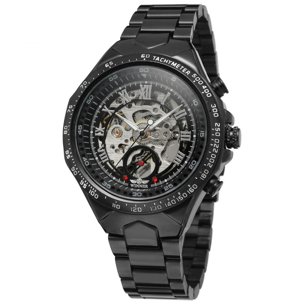 Luxury Automatic Mechanical Steel Watch