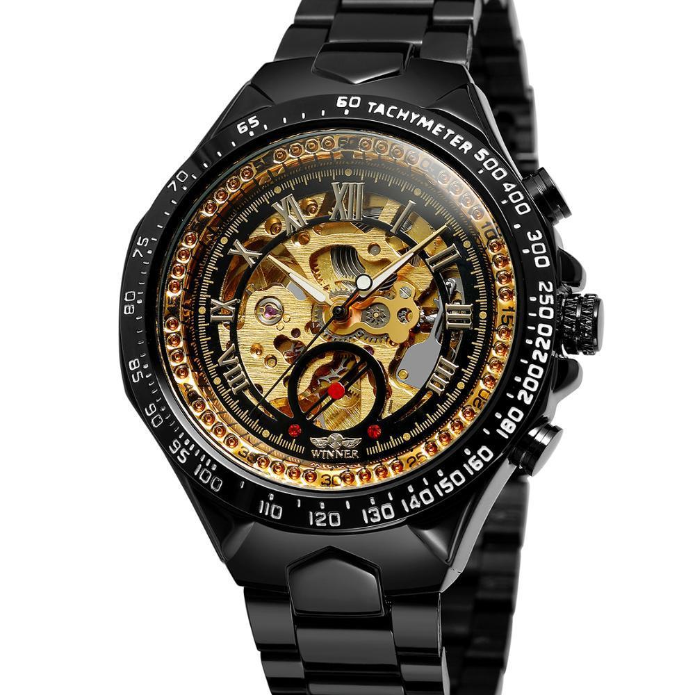 Luxury Automatic Mechanical Steel Watch