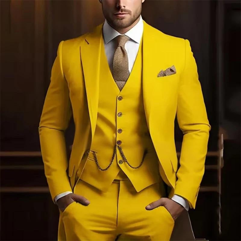 Men's High-grade Slim Fit Suit