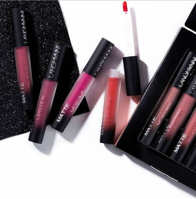 Matte Lipstick Waterproof Long-lasting Velvet Lipstick Set - YAXSO