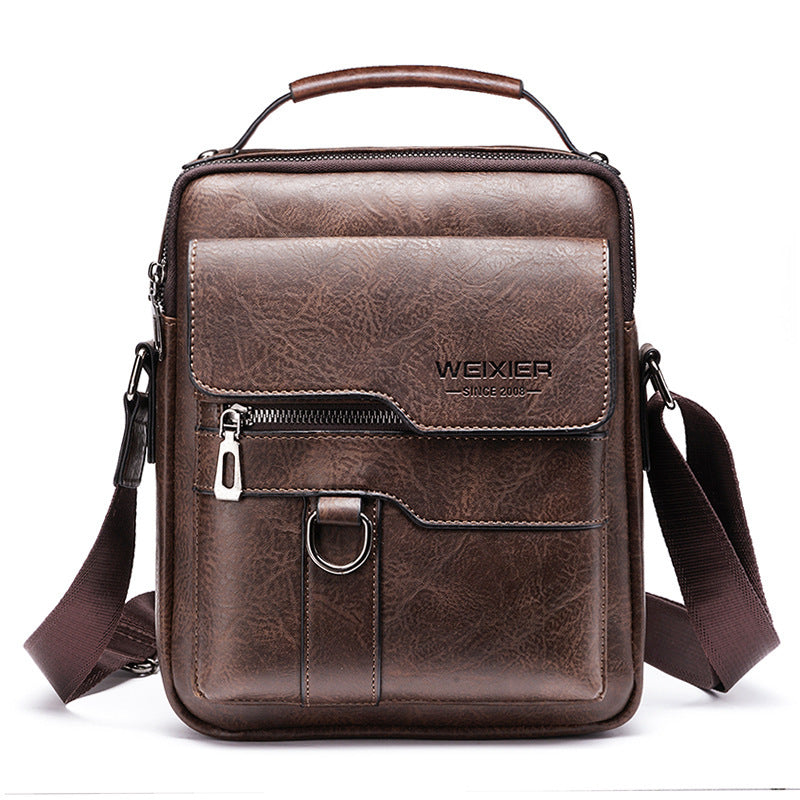 Men's PU Leather Shoulder Bag