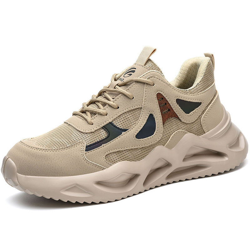 Men's Breathable Lightweight Safety Work Shoes