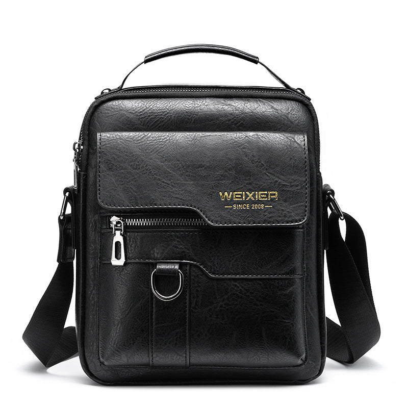 Men's PU Leather Shoulder Bag