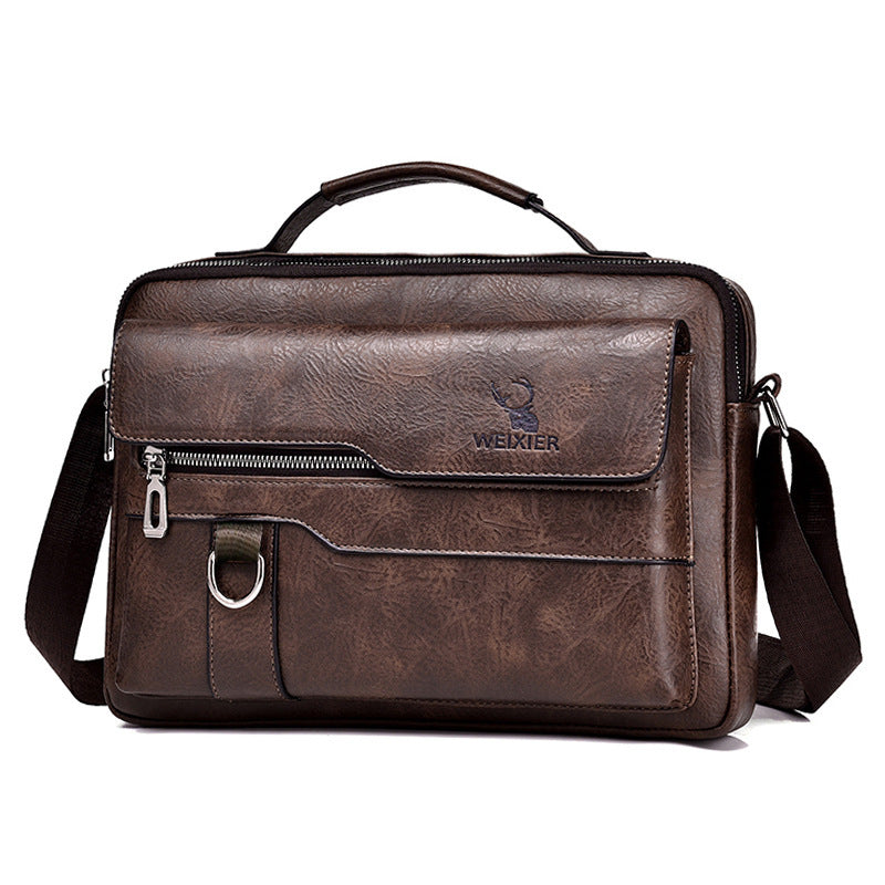 Men's PU Leather Shoulder Bag