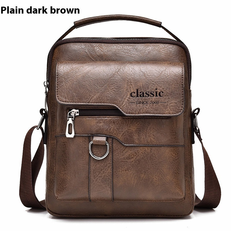 Men's PU Leather Shoulder Bag