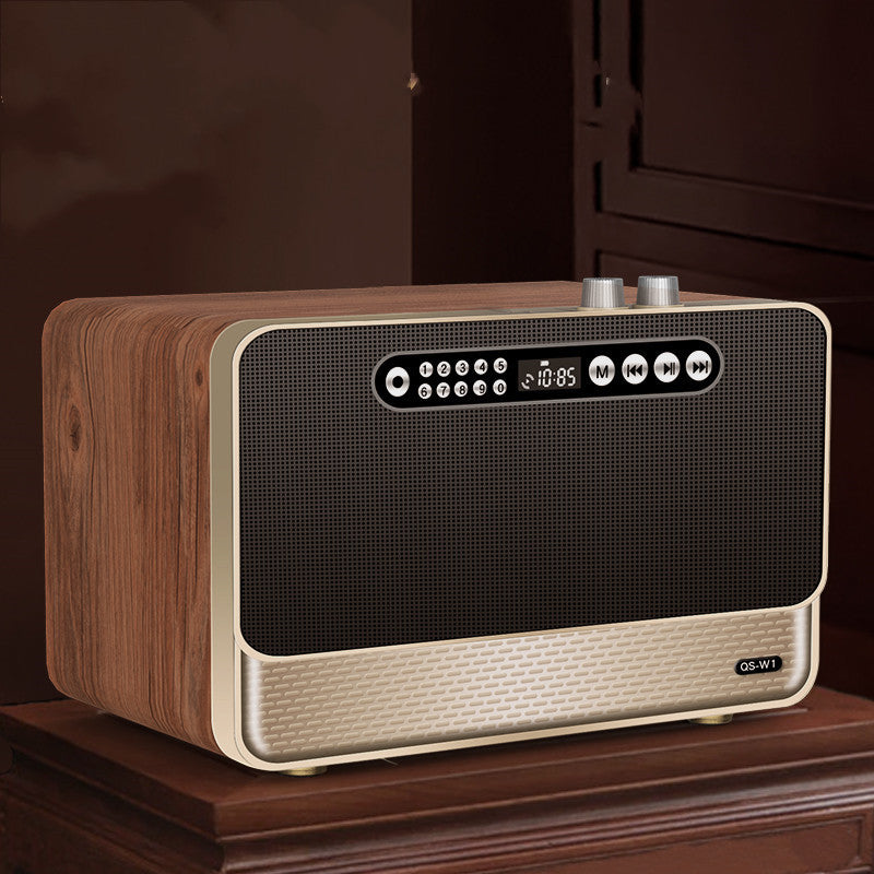 Wooden Bluetooth Speaker – Dual Speaker