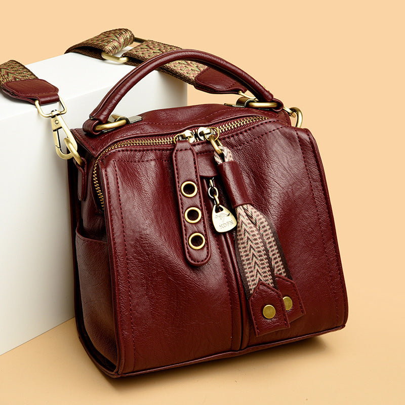 Multi-compartment Practical Messenger Bag Women's Shoulder Bag - YAXSO