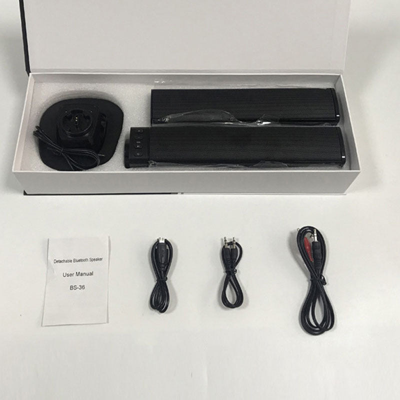 Foldable Split TV Bluetooth Speaker
