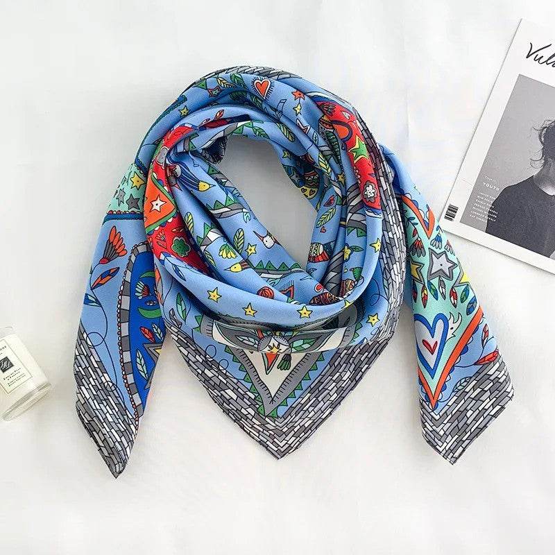 Large Kerchief Women's Spring And Autumn Fashion Printing - YAXSO