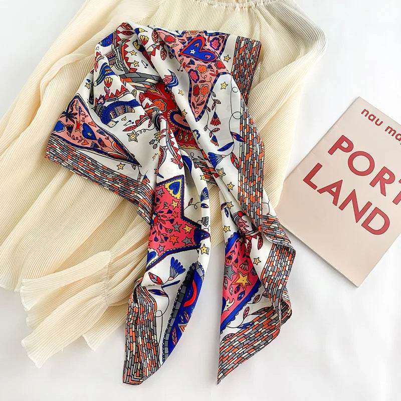 Large Kerchief Women's Spring And Autumn Fashion Printing - YAXSO