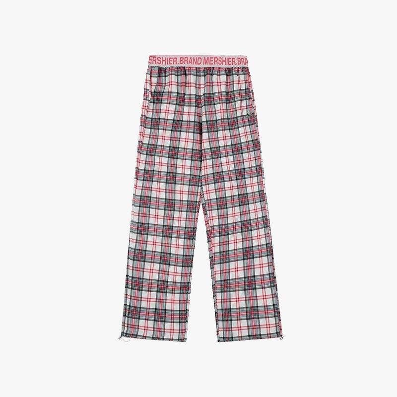Women's American-style Hip-hop Plaid Casual Trousers - YAXSO