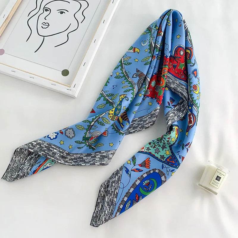 Large Kerchief Women's Spring And Autumn Fashion Printing - YAXSO