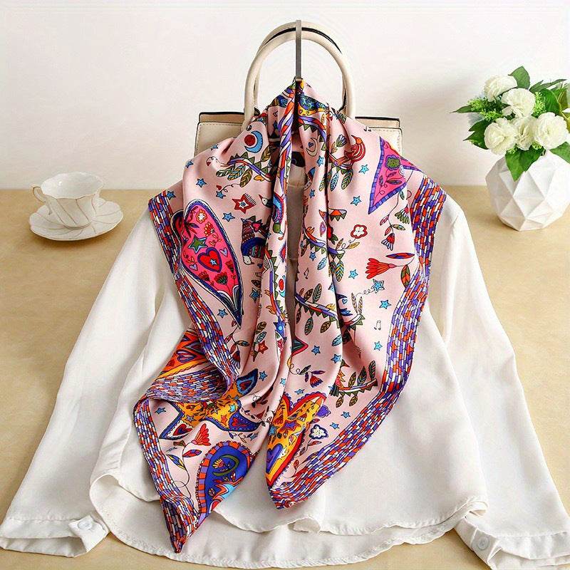 Large Kerchief Women's Spring And Autumn Fashion Printing - YAXSO