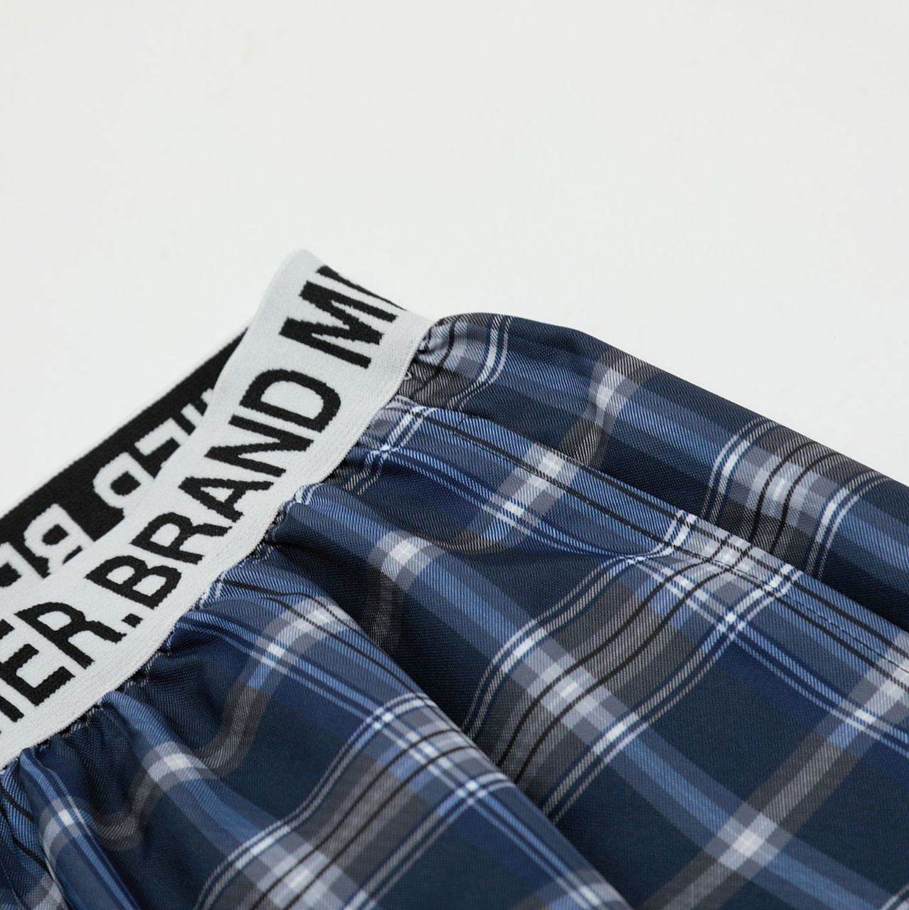 Women's American-style Hip-hop Plaid Casual Trousers - YAXSO