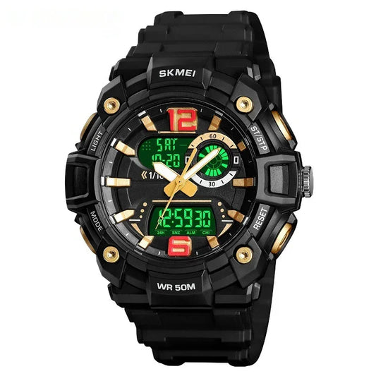 SKMEI 1529 Men’s Sports Digital Analog Watch - YAXSO