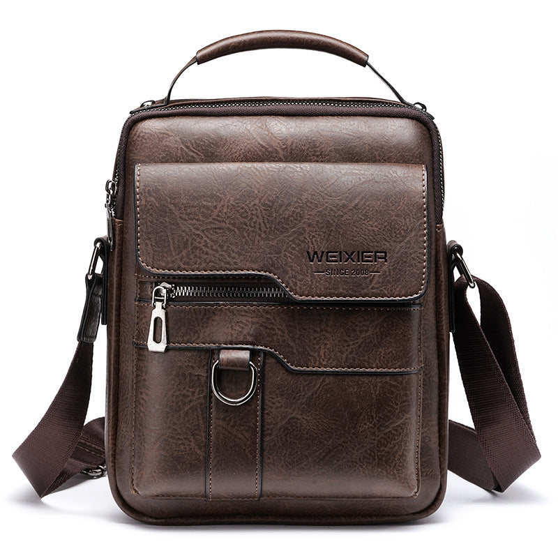 Men's PU Leather Shoulder Bag