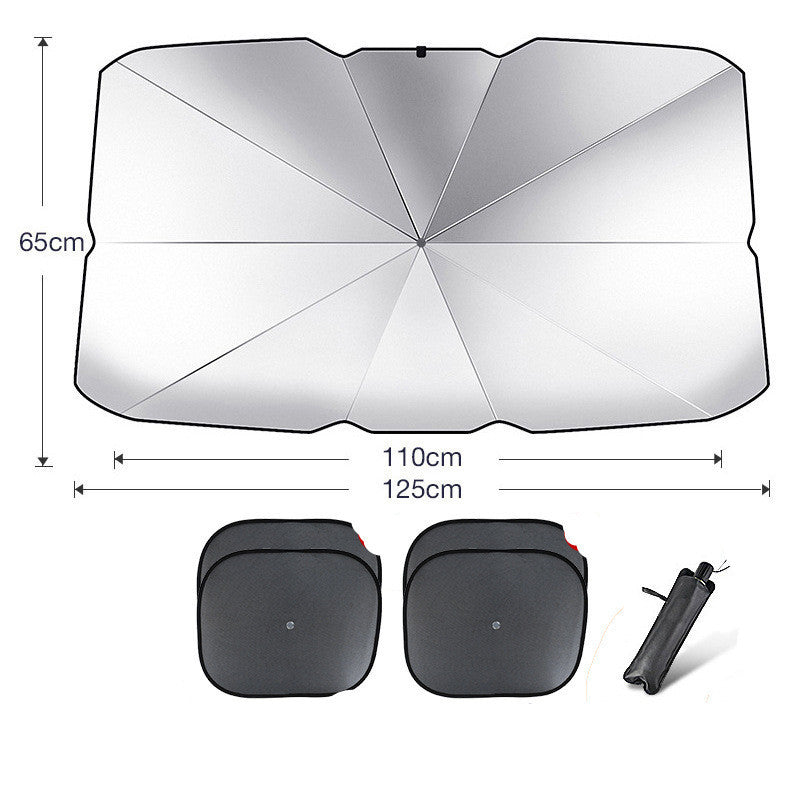 Foldable Car Windshield Sunshade Umbrella UV Protection