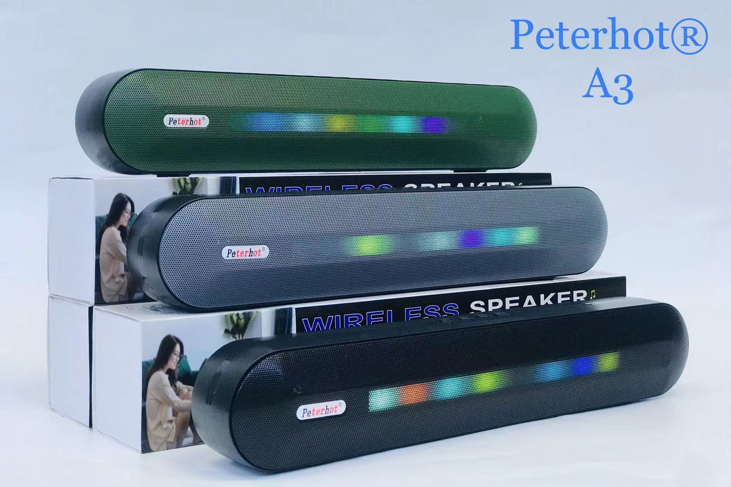 Bluetooth Speaker With LED Breathing Light