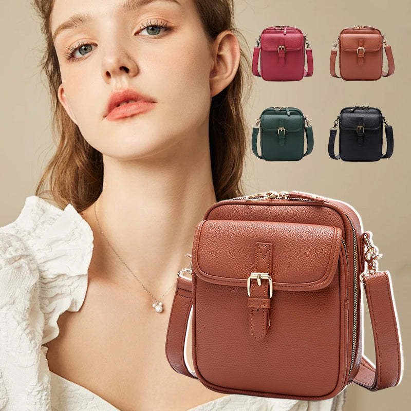 Unisex Vintage Large Capacity Messenger Bag Storage Bag With 10 Card Inserts Casual Backpack Women's Bag Retro Backpack Large Capacity Travel - YAXSO