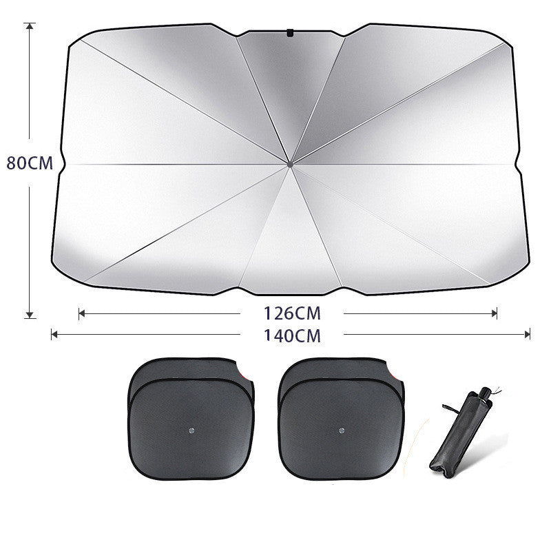 Foldable Car Windshield Sunshade Umbrella UV Protection