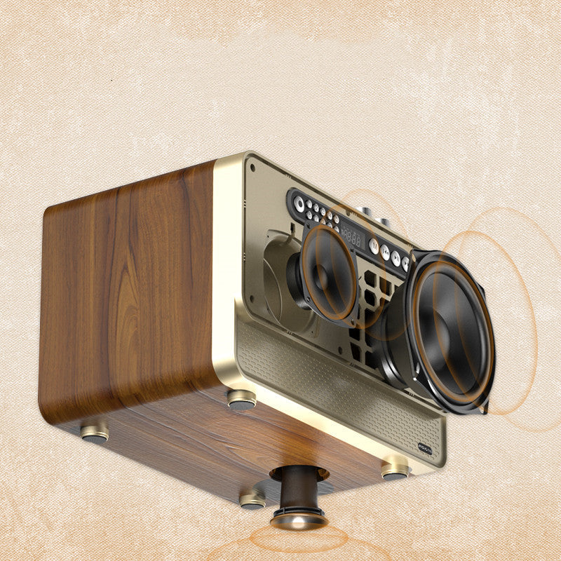 Wooden Bluetooth Speaker – Dual Speaker