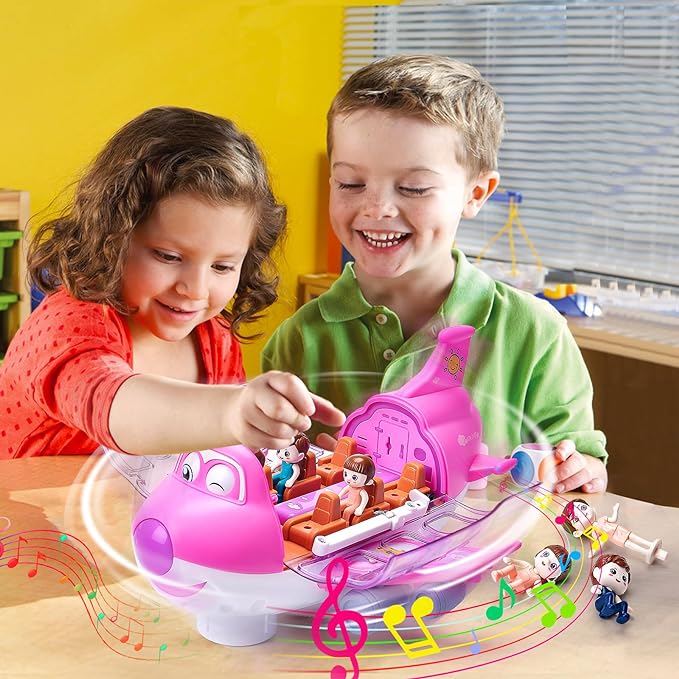 Rotating Electric Airplane Toy