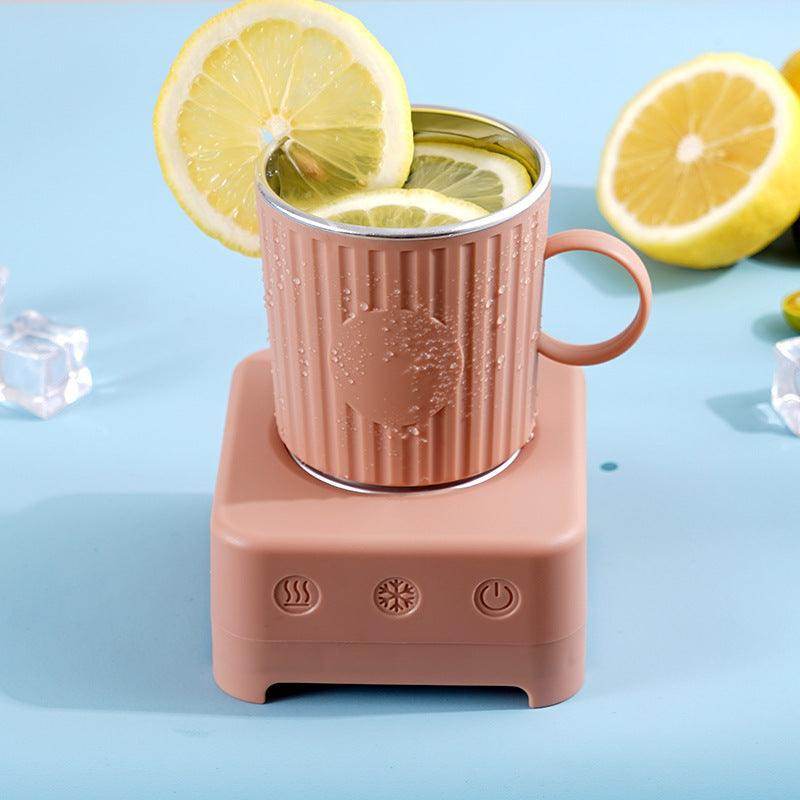 Mini Quick Cooling Cup Beer Beverage Rapid Refrigeration Ice Maker Machine Cold Drink Heating Home Dormitory Food Grade 400ml Kitchen Gadgets - YAXSO