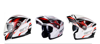 Three GT-branded motorcycle helmets. YAXSO UAE ONLINE STORE