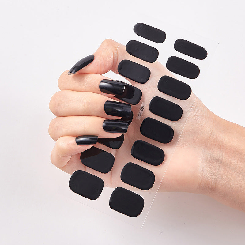Nail Sticker Wraps Color Nail Art Sticker Full Sticker