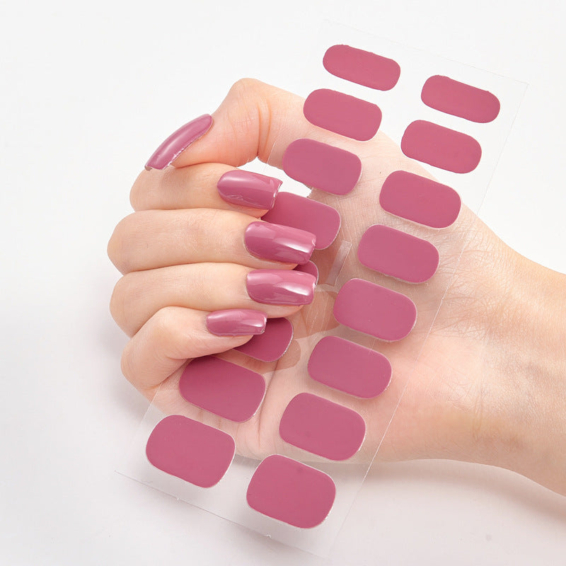 Nail Sticker Wraps Color Nail Art Sticker Full Sticker