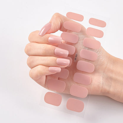 Nail Sticker Wraps Color Nail Art Sticker Full Sticker
