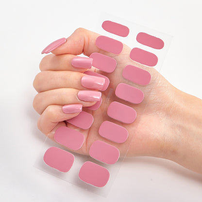 Nail Sticker Wraps Color Nail Art Sticker Full Sticker