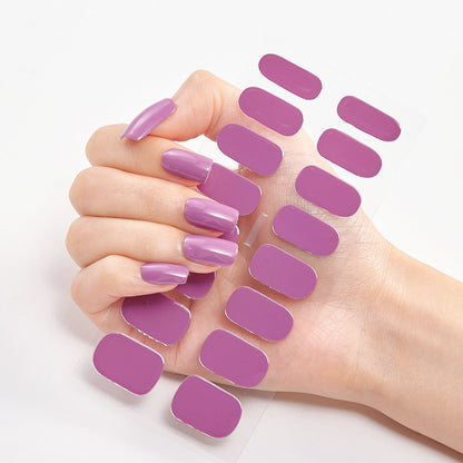 Nail Sticker Wraps Color Nail Art Sticker Full Sticker