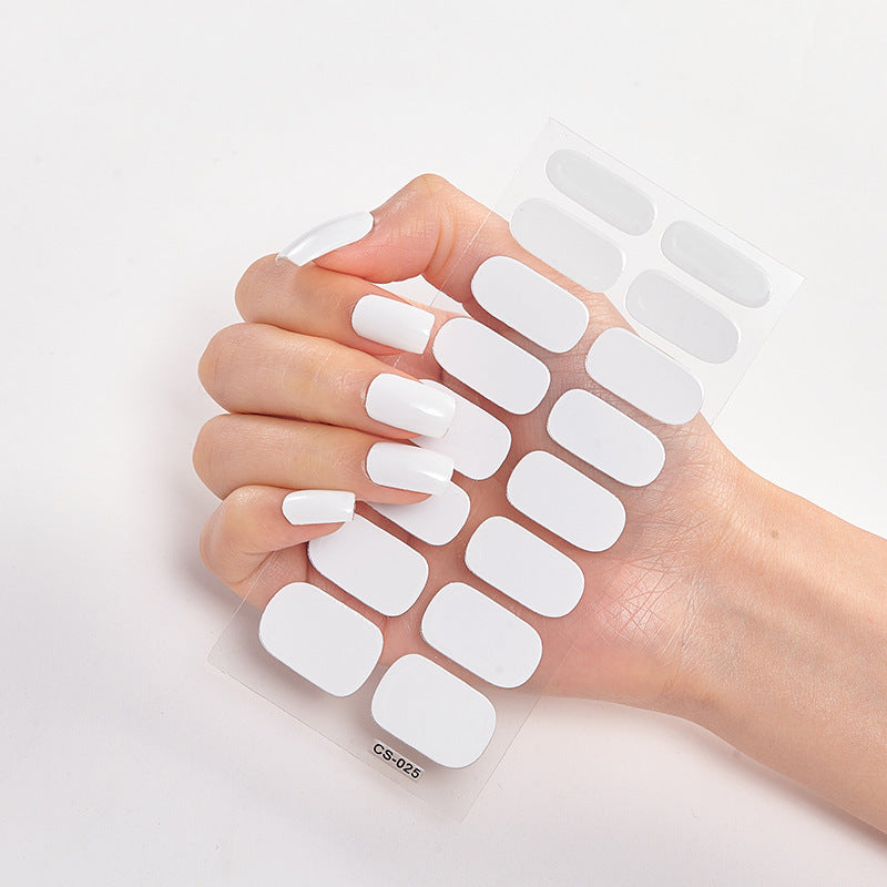 Nail Sticker Wraps Color Nail Art Sticker Full Sticker