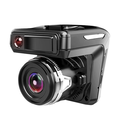 Black camera with lens on a white background. YAXSO STORE 