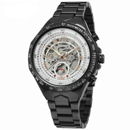 Luxury Automatic Mechanical Steel Watch - YAXSO