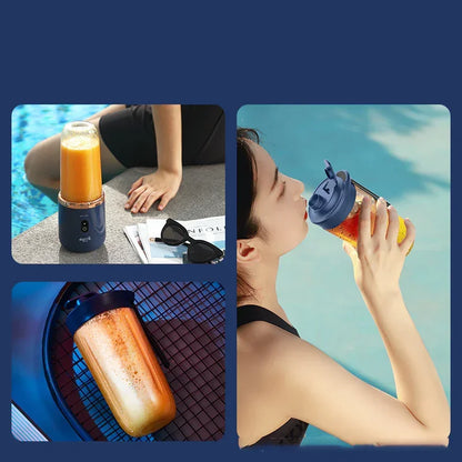 6-Blade Portable Blender – USB Rechargeable - YAXSO