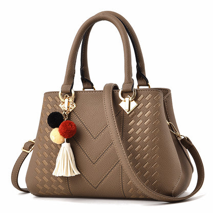 Luxury Women Crossbody Handbag | PU Leather Multiple Compartments