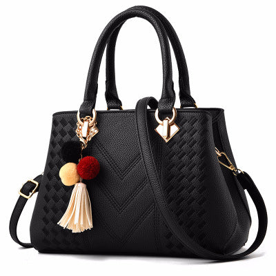 Luxury Women Crossbody Handbag | PU Leather Multiple Compartments
