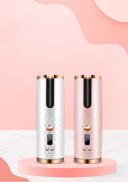 Rechargeable Automatic Hair Curler Women Portable Hair Curling