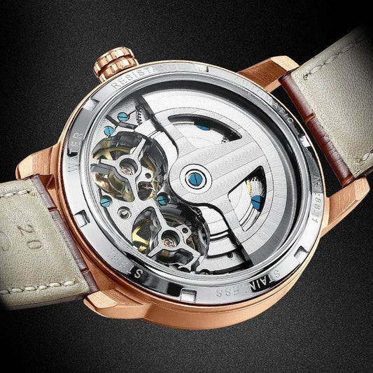 High Quality New Men's Automatic Hollow Mechanical Watch - YAXSO