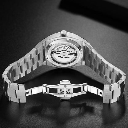 Automatic Mechanical Watch – Stainless Steel, Sapphire Glass - YAXSO