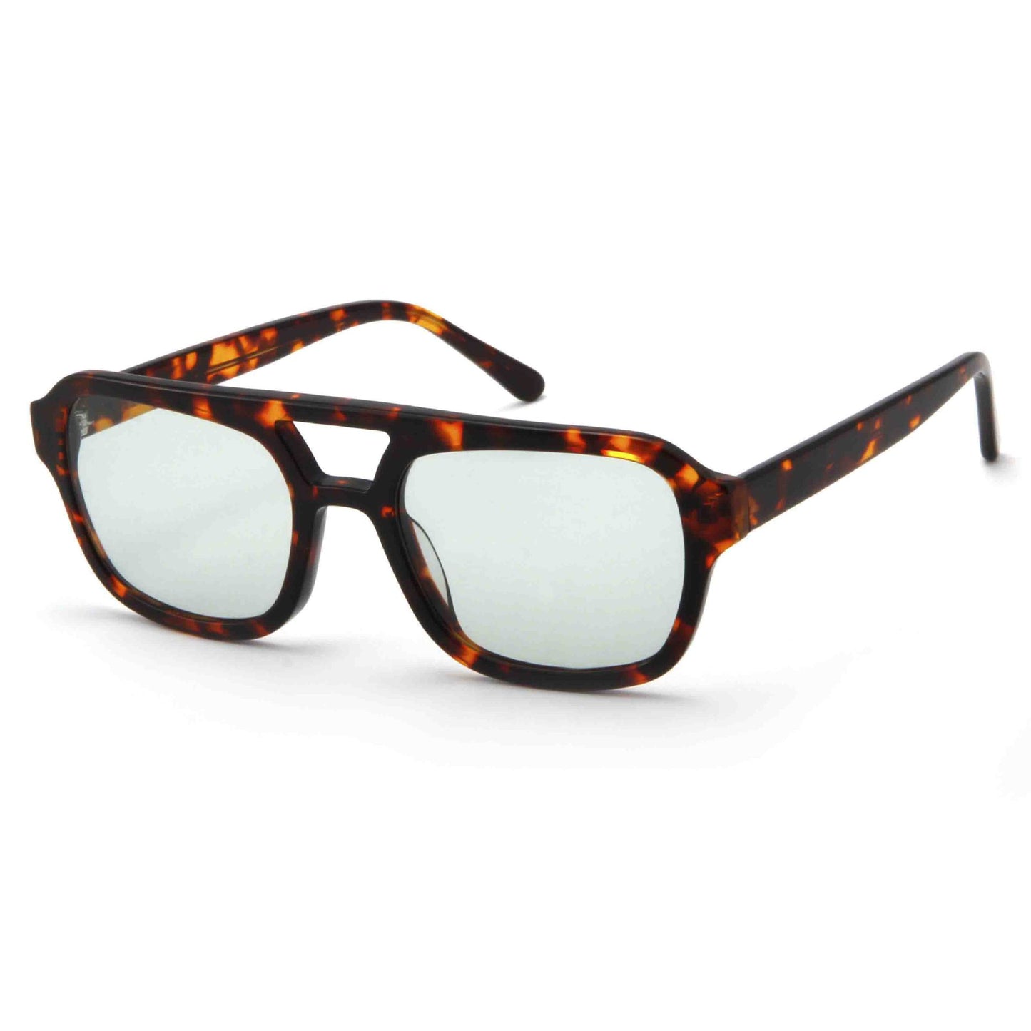 Women's Double Beam Plate Sunglasses | Retro Catwalk Style UV400