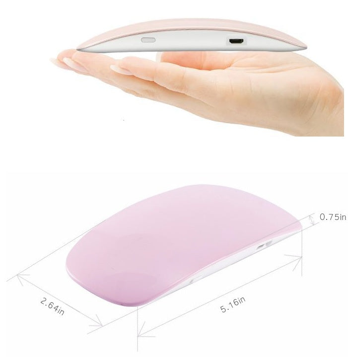 Nail Drayer with dimensions labeled on a white background